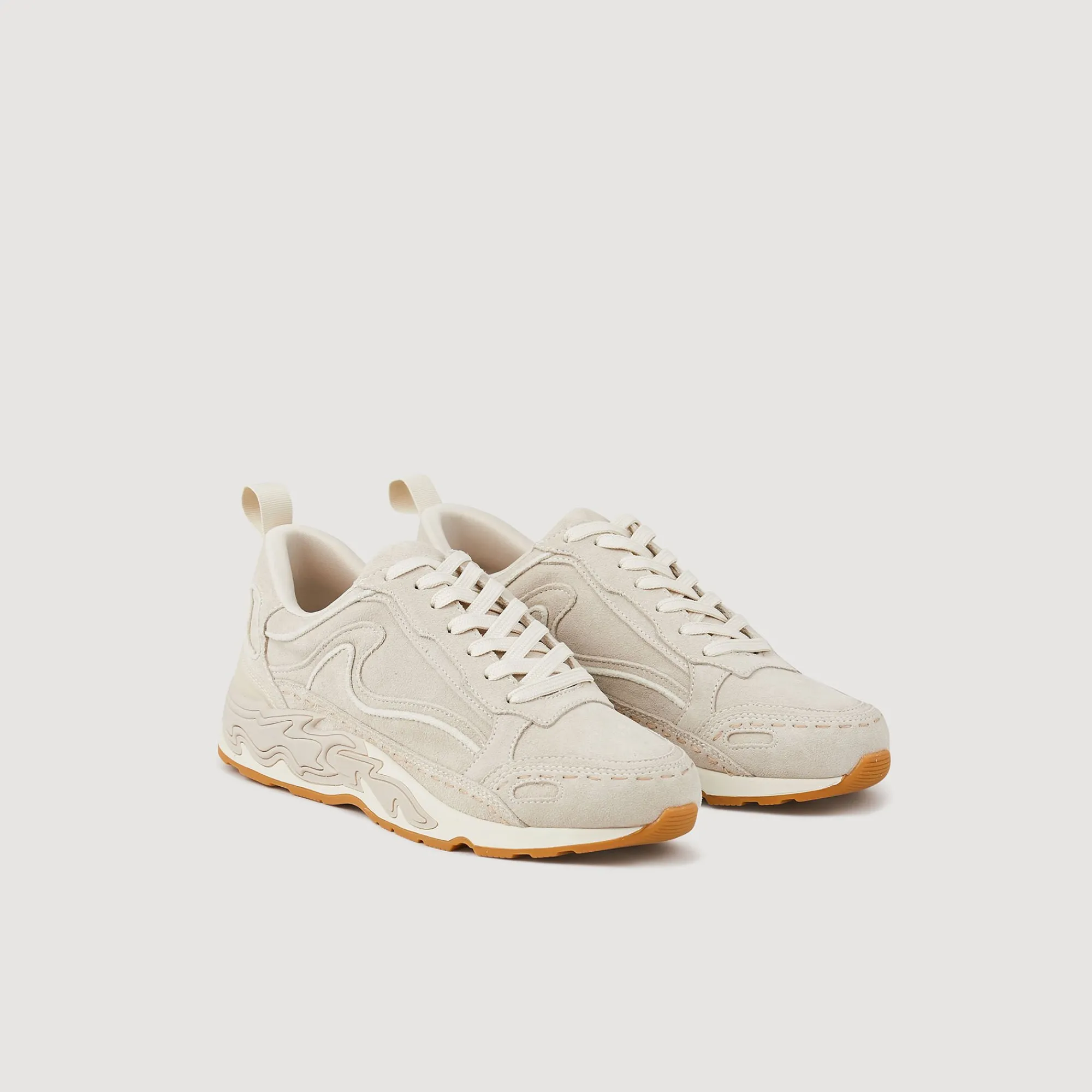 Baskets*SANDRO Baskets Flame Beige