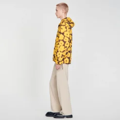 Manteaux & Blousons*SANDRO Blouson Imprimé Fleuri Jaune