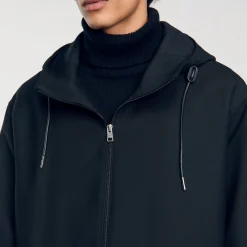 Manteaux & Blousons*SANDRO Blouson Oversize Noir