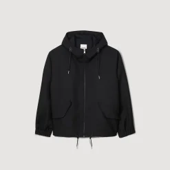 Manteaux & Blousons*SANDRO Blouson Oversize Noir