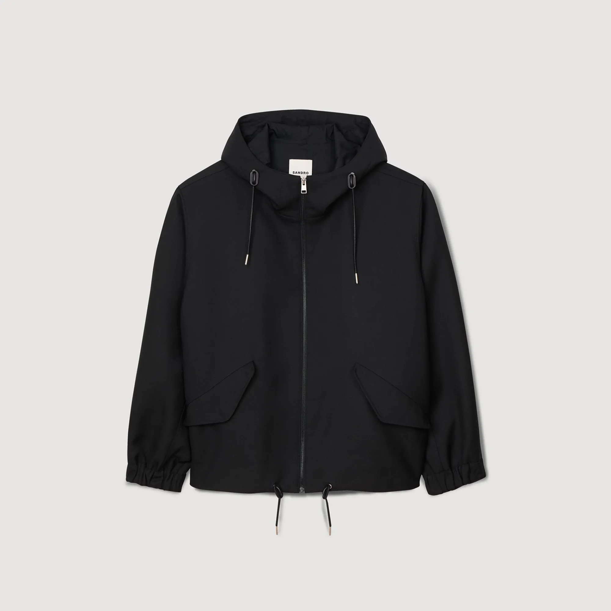 Manteaux & Blousons*SANDRO Blouson Oversize Noir