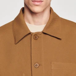 Manteaux & Blousons*SANDRO Blouson Worker Camel