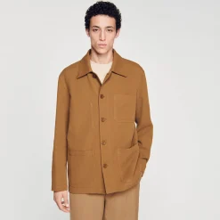 Manteaux & Blousons*SANDRO Blouson Worker Camel