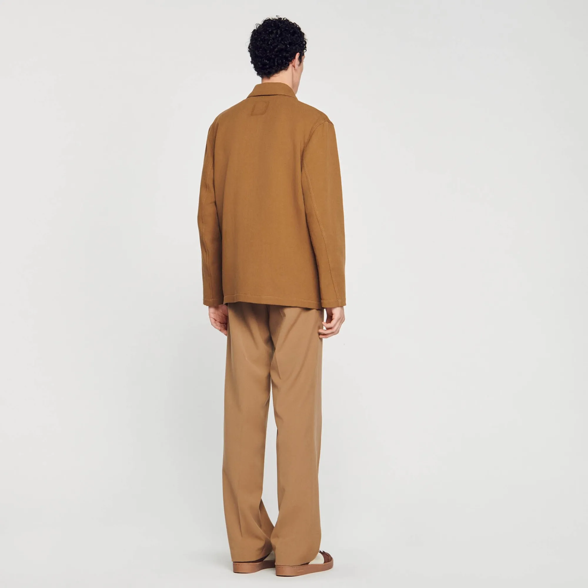 Manteaux & Blousons*SANDRO Blouson Worker Camel