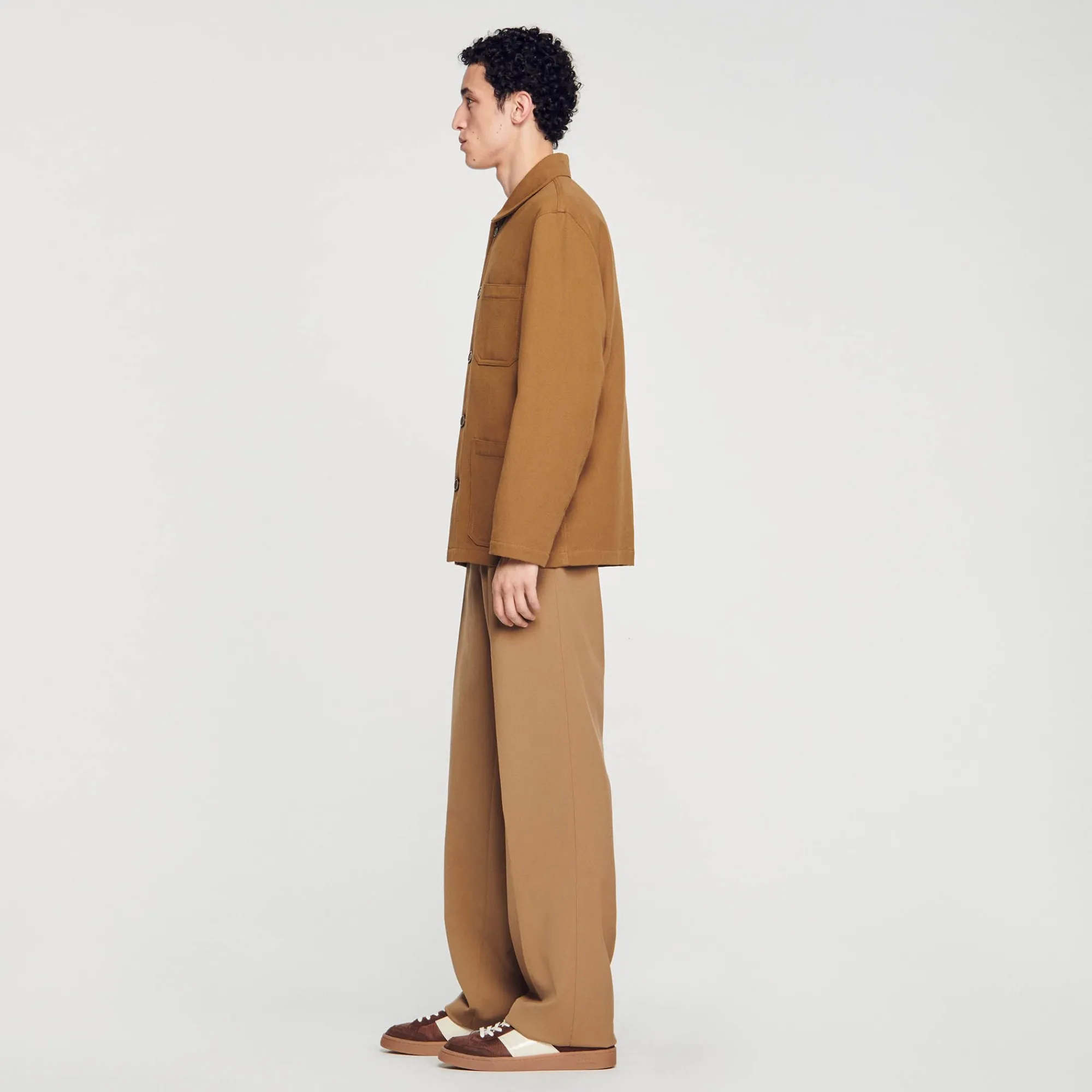 Manteaux & Blousons*SANDRO Blouson Worker Camel