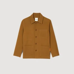 Manteaux & Blousons*SANDRO Blouson Worker Camel