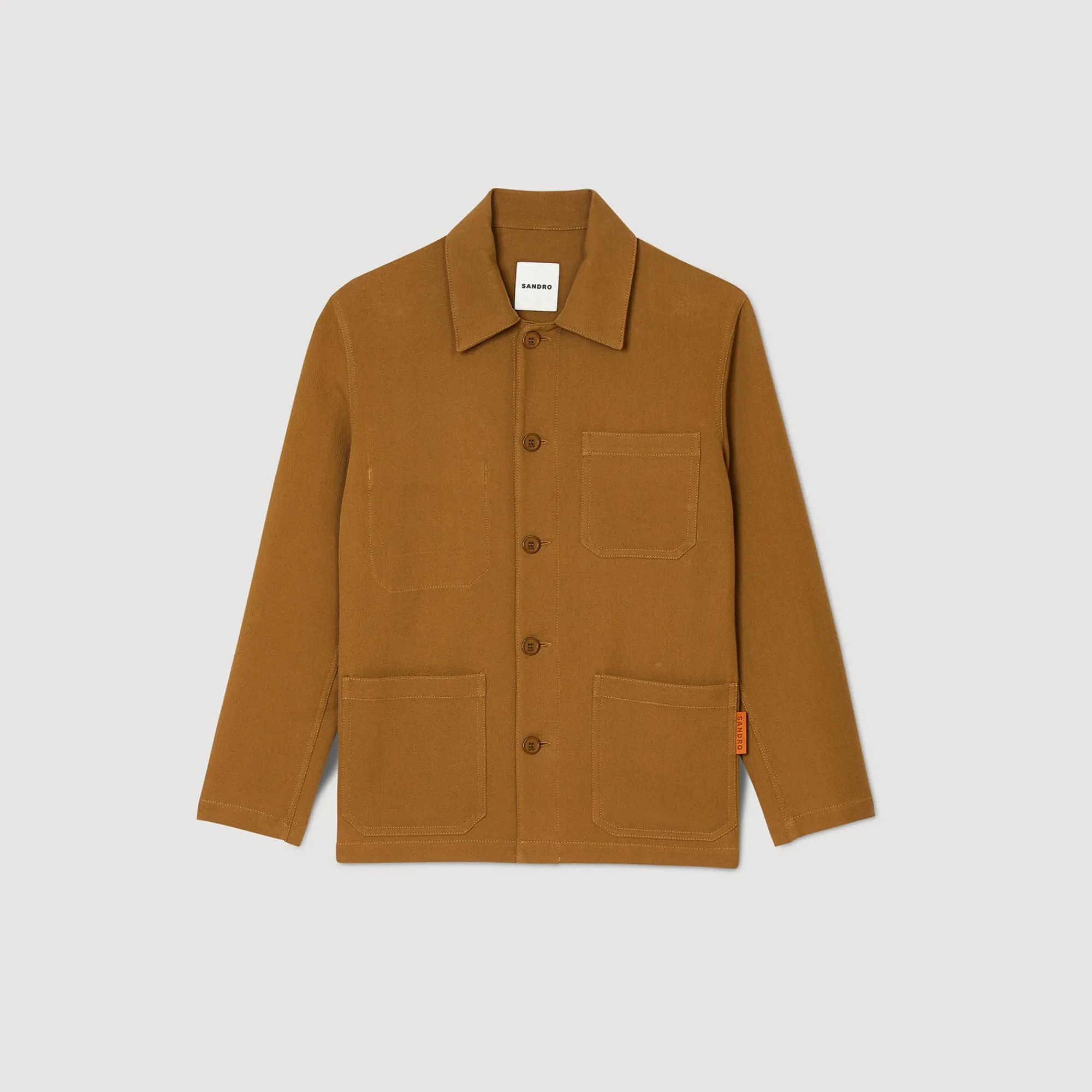Manteaux & Blousons*SANDRO Blouson Worker Camel