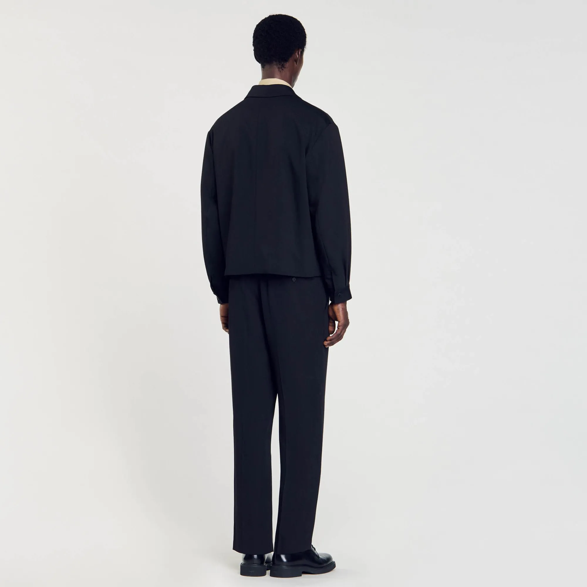 Manteaux & Blousons*SANDRO Blouson Zippé Noir
