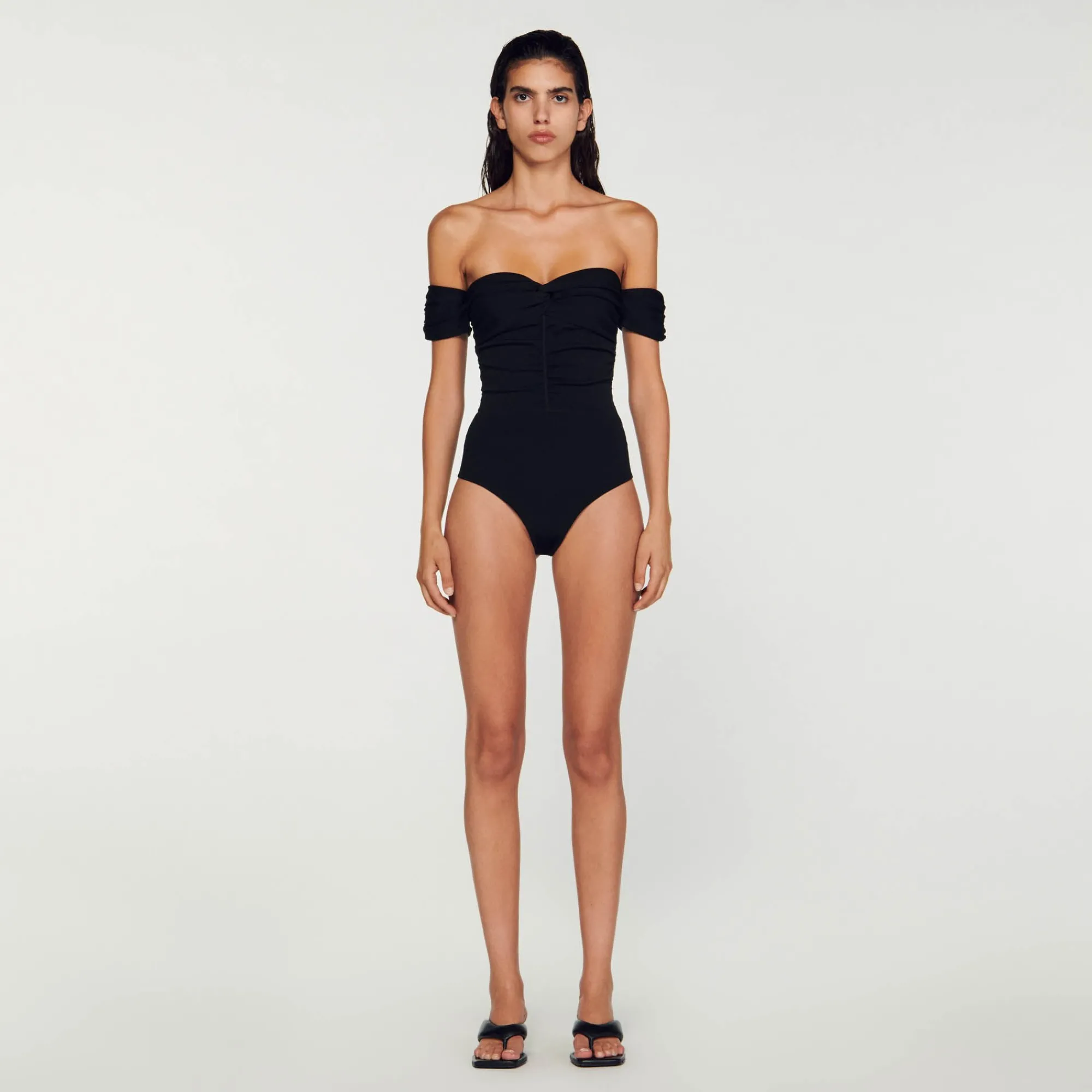 Pulls & Cardigans|Tops & Chemises*SANDRO Body épaules Dénudées Noir