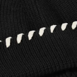 Gants & Bonnets*SANDRO Bonnet En Maille Noir