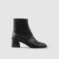 Bottines*SANDRO Bottines En Cuir Noir