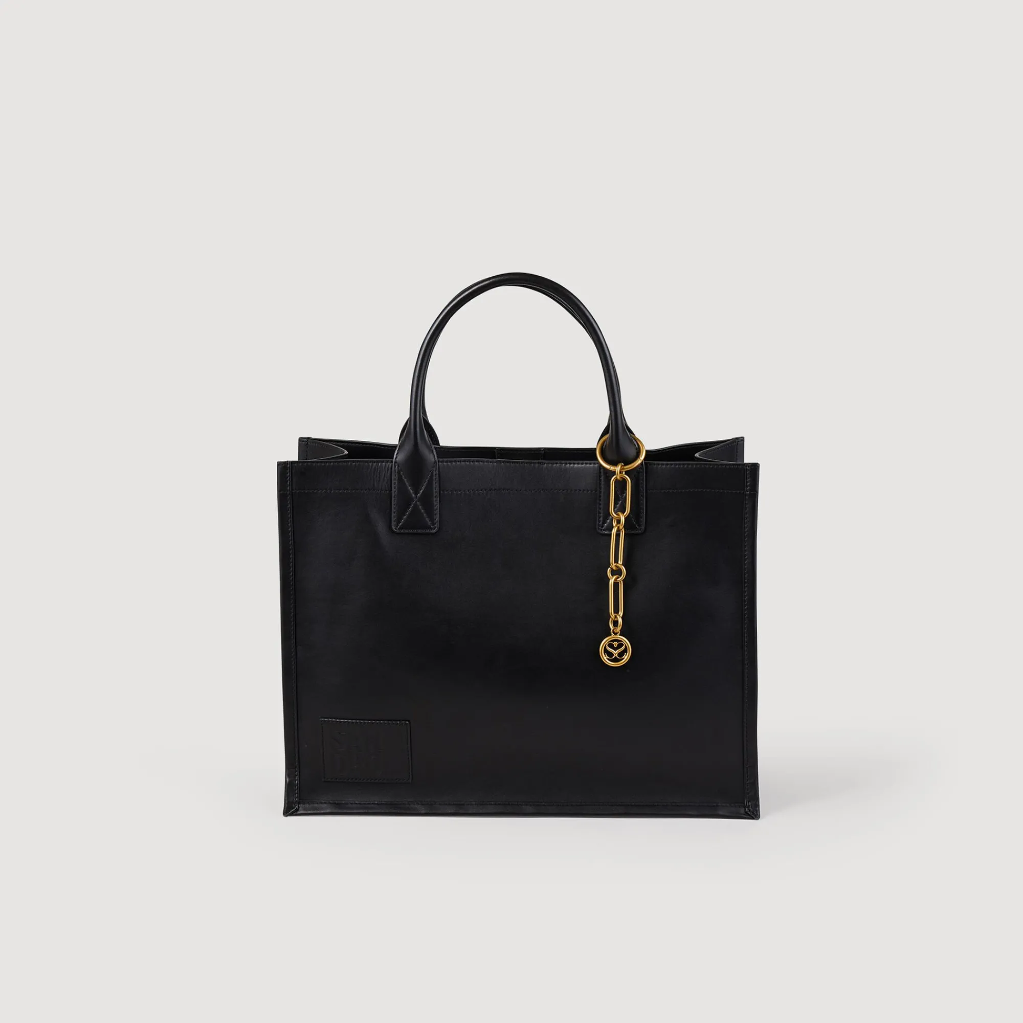 Sacs Porté Épaule|Sacs Cabas*SANDRO Cabas Kasbah Tannerie Certifiée Noir