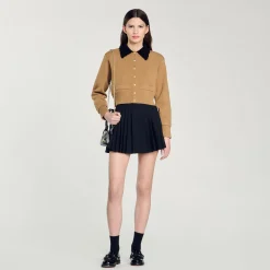 Pulls & Cardigans*SANDRO Cardicoat Court Camel