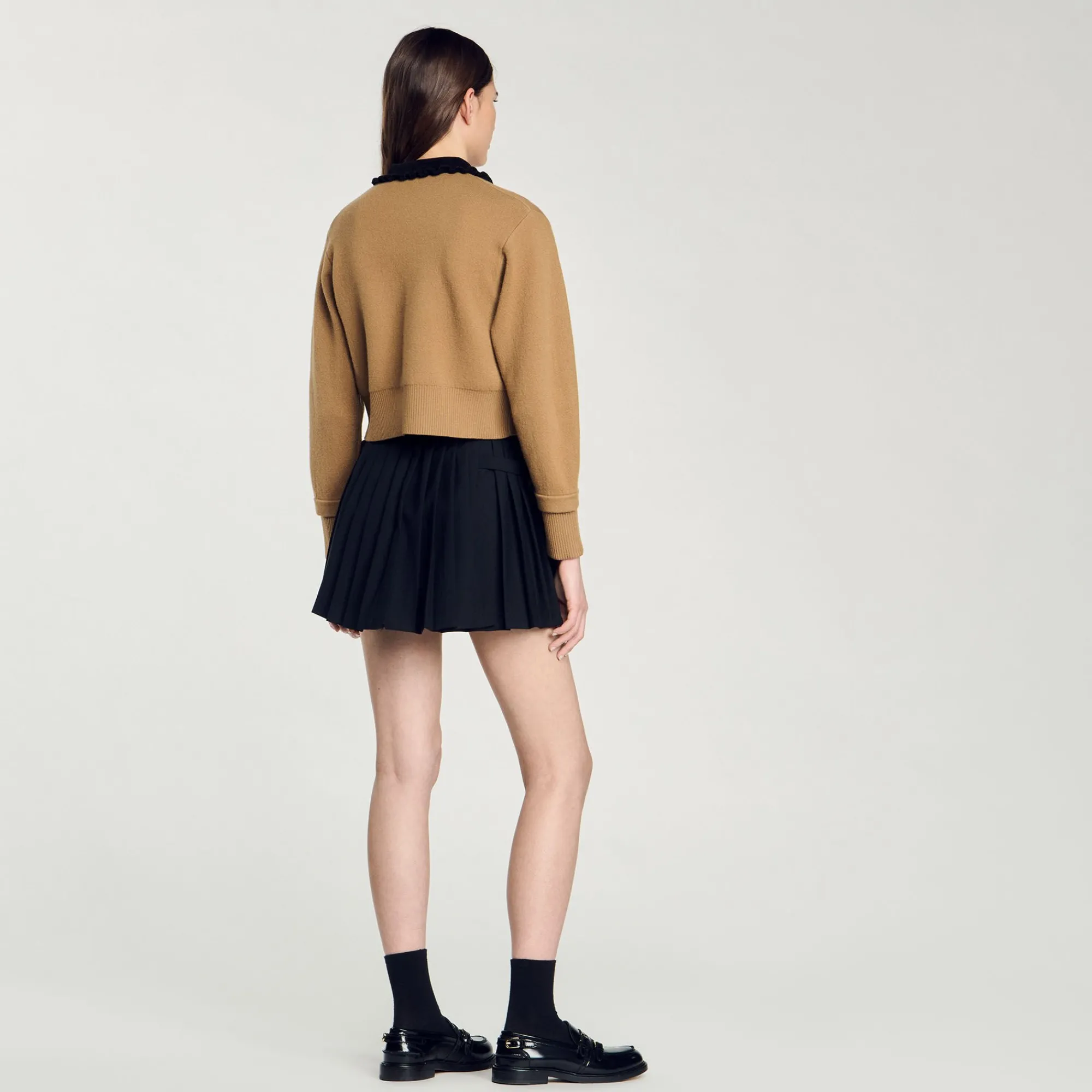 Pulls & Cardigans*SANDRO Cardicoat Court Camel
