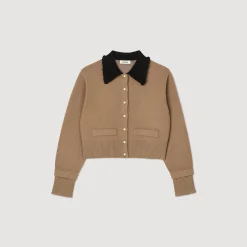 Pulls & Cardigans*SANDRO Cardicoat Court Camel