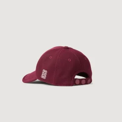 Casquettes & Bobs*SANDRO Casquette En Coton Bordeaux