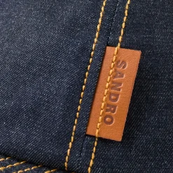 Casquettes & Bobs*SANDRO Casquette En Jean Marine