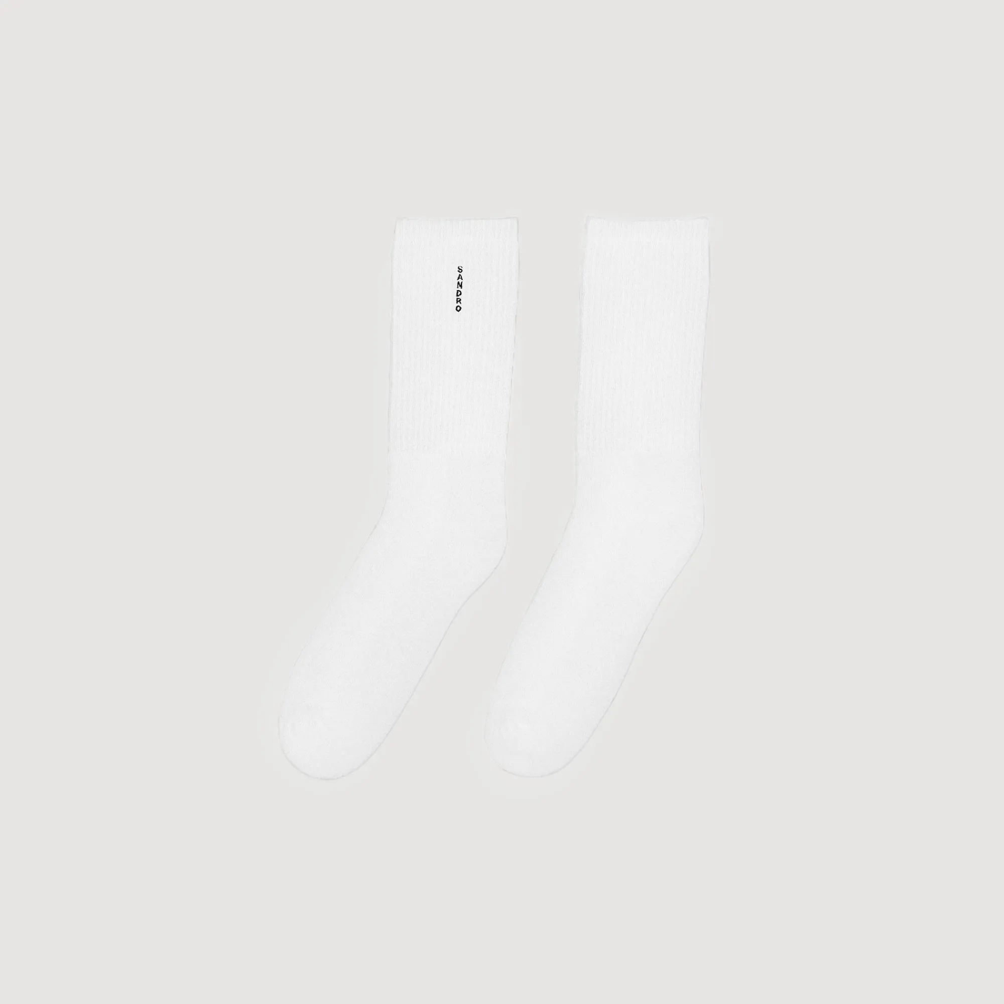 Chaussettes*SANDRO Chaussettes En Coton blanc