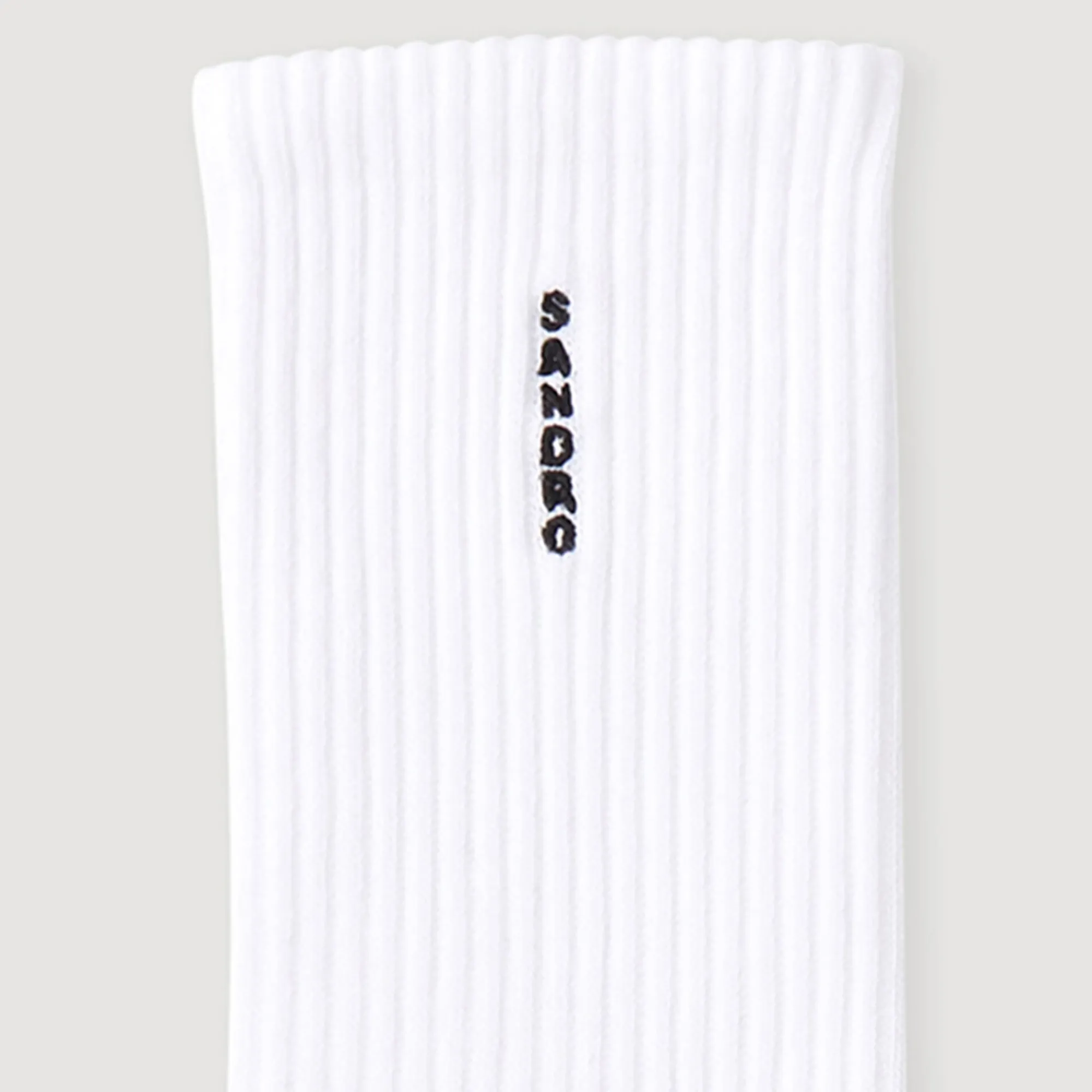 Chaussettes*SANDRO Chaussettes En Coton blanc