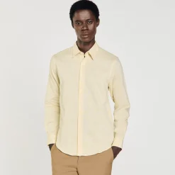 Chemises*SANDRO Chemise Coupe Classique Beige