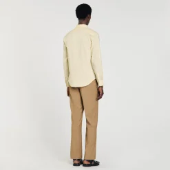 Chemises*SANDRO Chemise Coupe Classique Beige