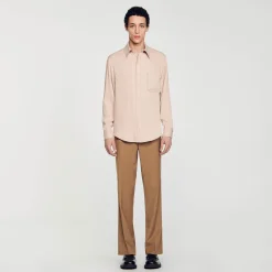 Chemises*SANDRO Chemise Fluide Rose