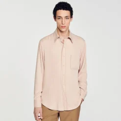 Chemises*SANDRO Chemise Fluide Rose