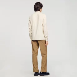 Chemises*SANDRO Chemise Fluide Ecru
