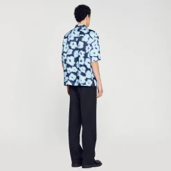 Chemises*SANDRO Chemise Oversize Bleu