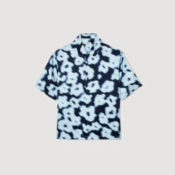 Chemises*SANDRO Chemise Oversize Bleu