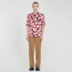 Chemises*SANDRO Chemise Oversize Rose