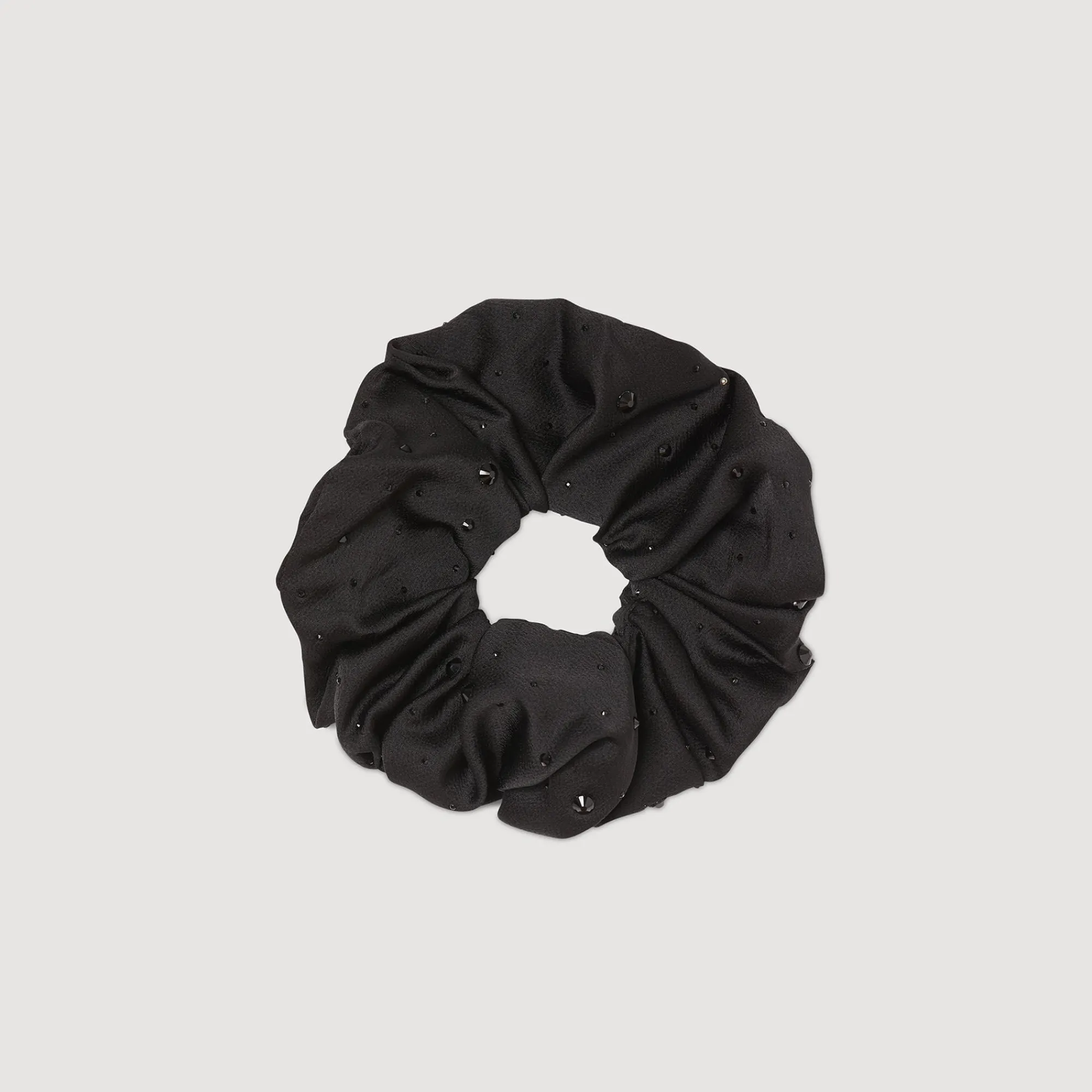 Autres Accessoires*SANDRO Chouchou Strassé Noir