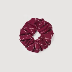 Autres Accessoires*SANDRO Chouchou Strassé Bordeaux
