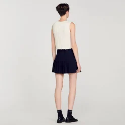 Pulls & Cardigans|Tops & Chemises*SANDRO Débardeur En Maille Ecru