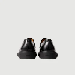 Chaussures De Ville*SANDRO Derbies En Cuir Glacé Noir