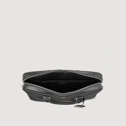 Sacs À Bandoulière|Sacs Business*SANDRO Grand Briefcase En Nylon Noir