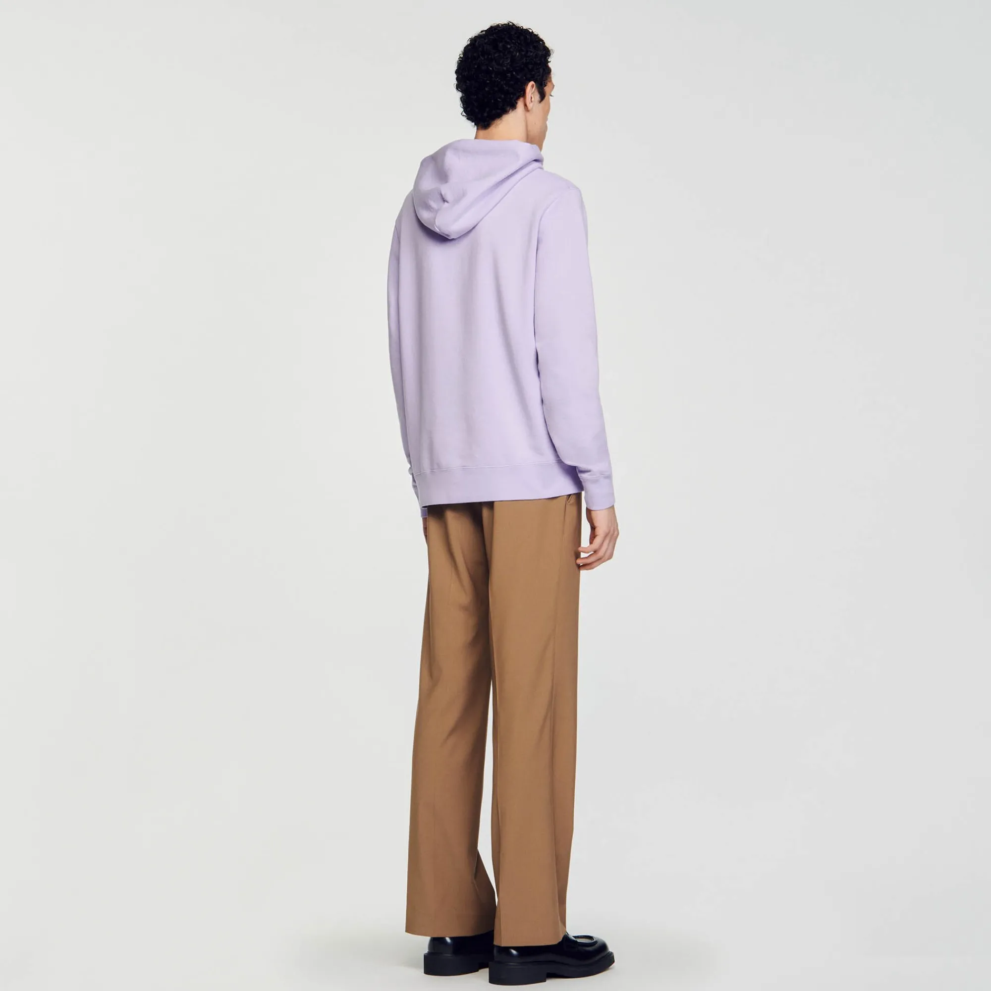 Sweats & Joggings*SANDRO Hoodie à Capuche Lavande