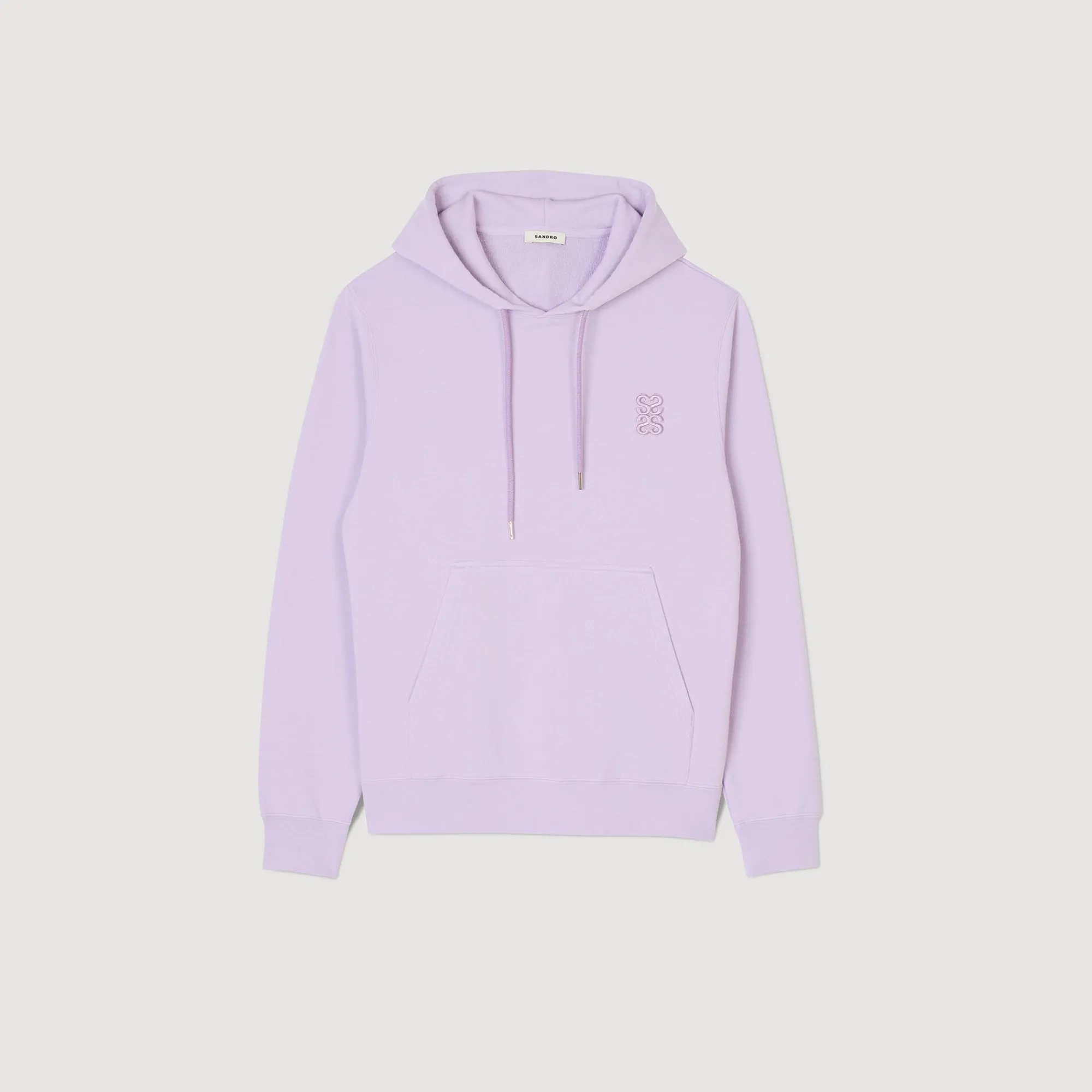 Sweats & Joggings*SANDRO Hoodie à Capuche Lavande