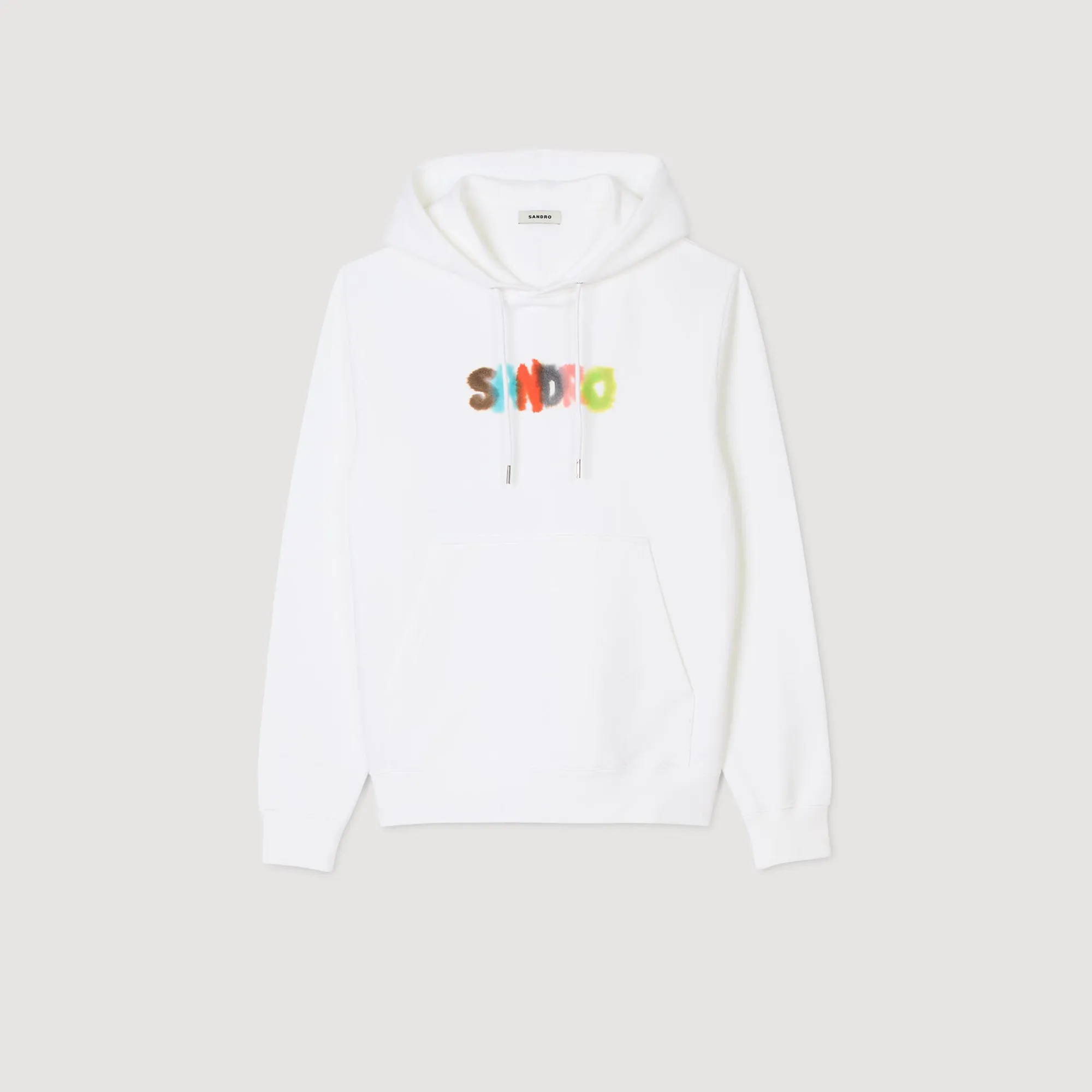 Sweats & Joggings*SANDRO Hoodie à Capuche Wild Animals blanc