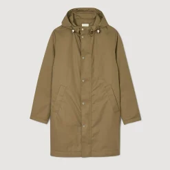 Manteaux & Blousons*SANDRO Imperméable Mac Kaki clair