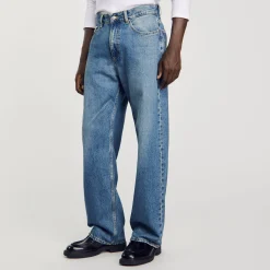 Jeans*SANDRO Jean Baggy Bleu