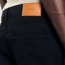 Jeans*SANDRO Jean Coupe Droite Noir