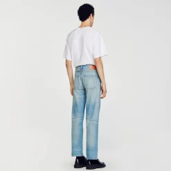 Jeans*SANDRO Jean Délavé Denim