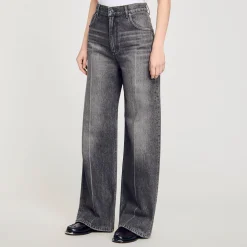 Pantalons & Jeans*SANDRO Jean Large Gris