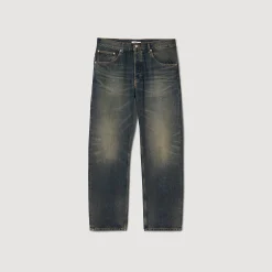 Jeans*SANDRO Jean Regular Délavé Denim