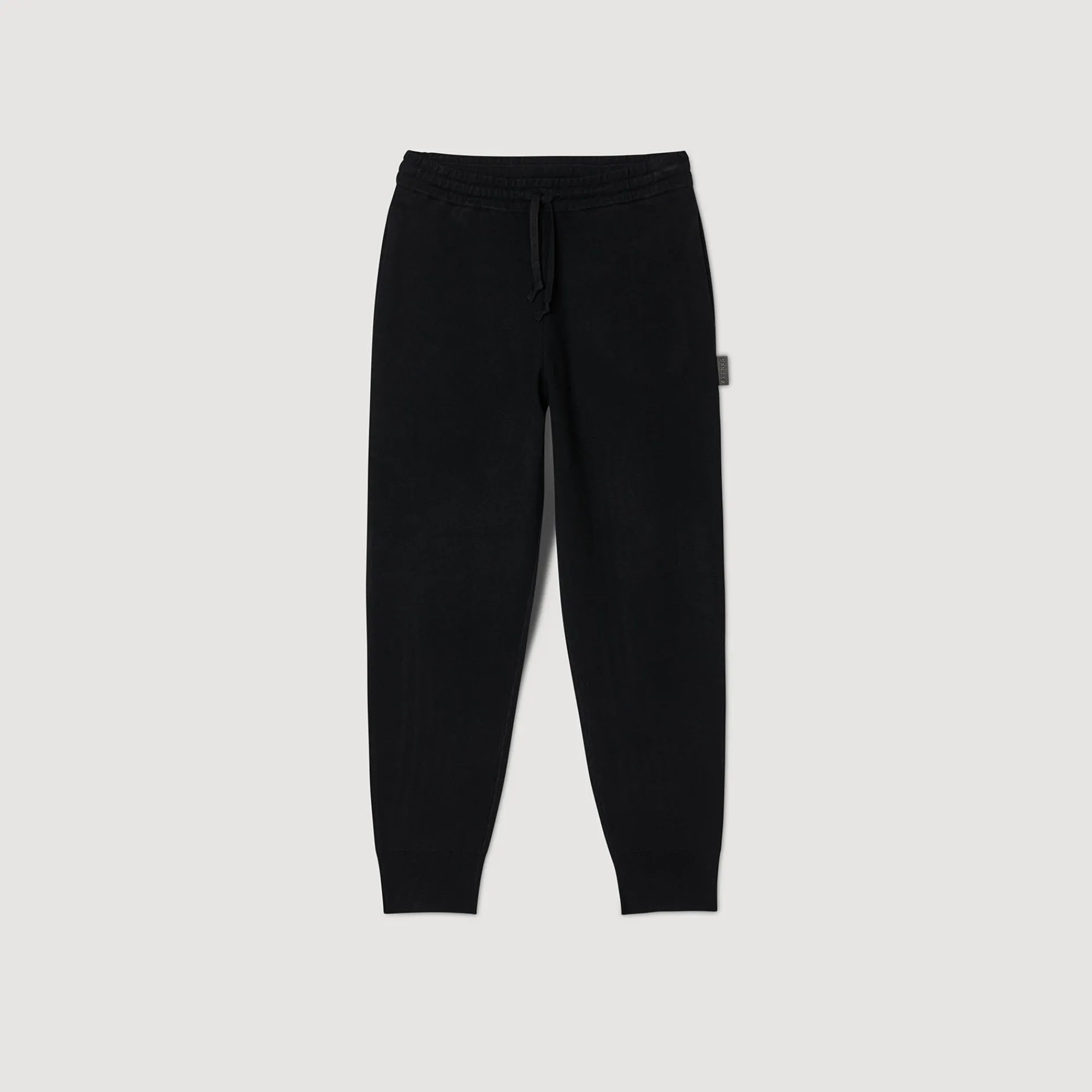 Sweats & Joggings*SANDRO Jogging En Maille Noir