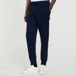 Sweats & Joggings*SANDRO Jogging En Maille Marine