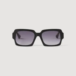 Lunettes De Soleil*SANDRO Lunettes De Soleil Carrées Noir