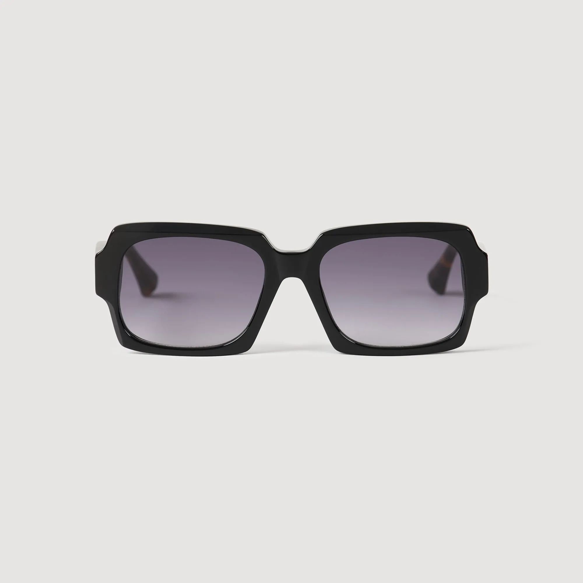 Lunettes De Soleil*SANDRO Lunettes De Soleil Carrées Noir