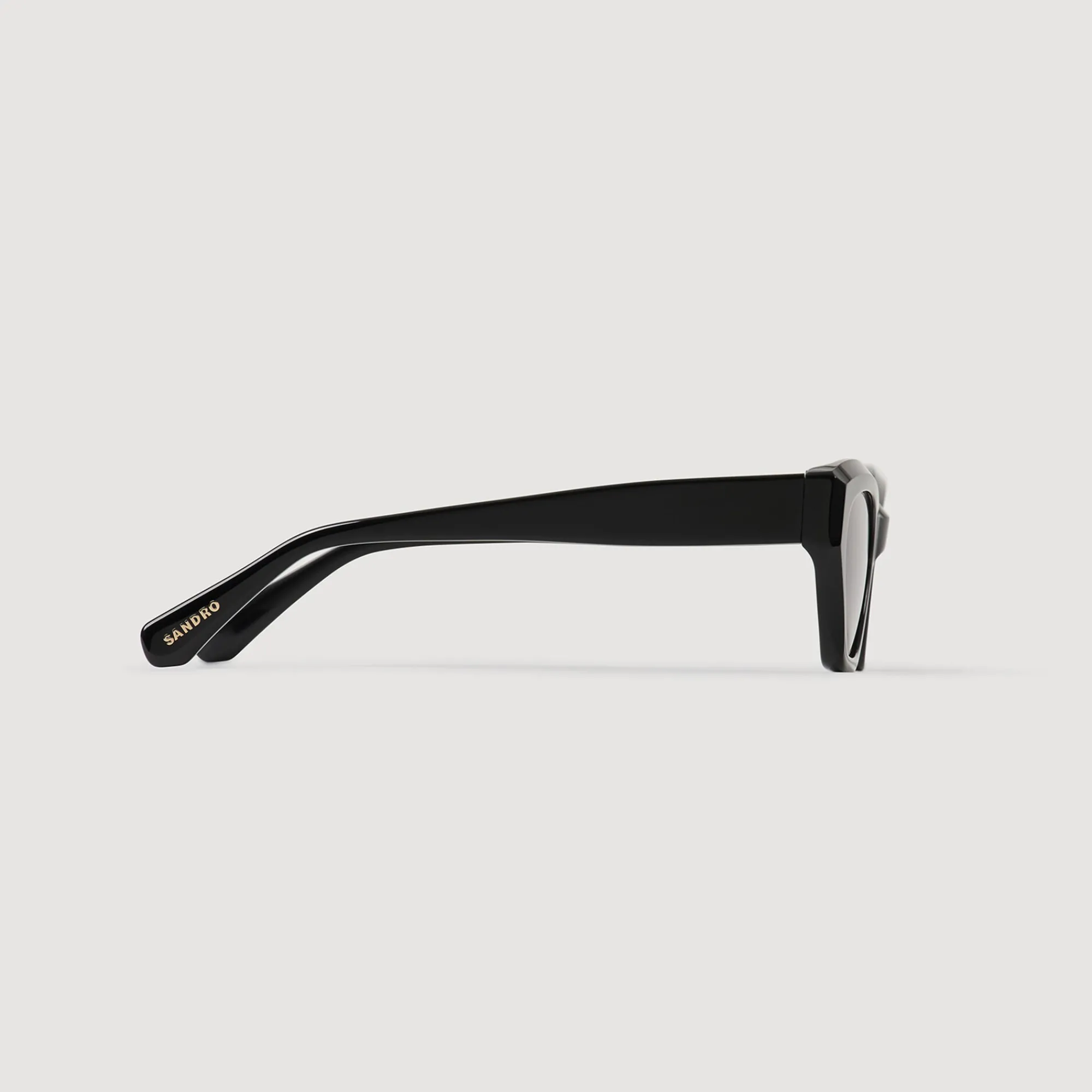 Lunettes De Soleil*SANDRO Lunettes De Soleil Ovales Noir